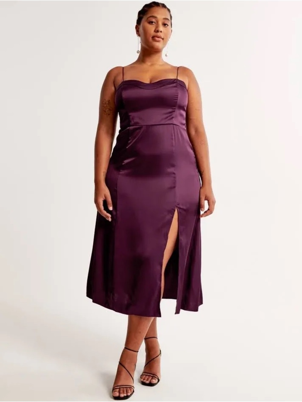 Women's Abercrombie & Fitch The A&F Camille Midi Dress